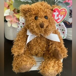 🆕🎄 RETIRED RARE TY BEANIE BABY BEAR “JOYFUL”. MWMT!